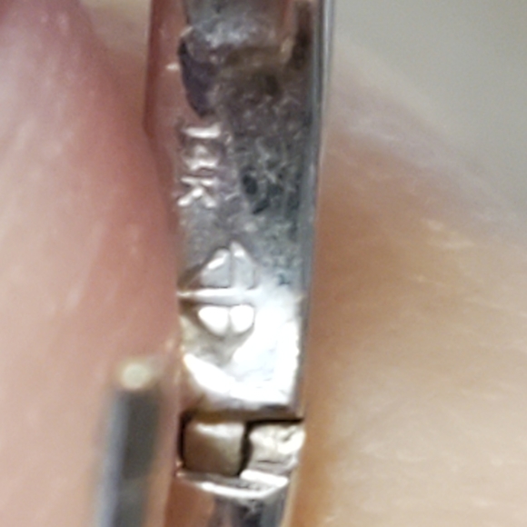 14k White Gold Earrings w Diamonds + Pearls Necklace added as a 🎁 bonus! - Picture 8 of 11